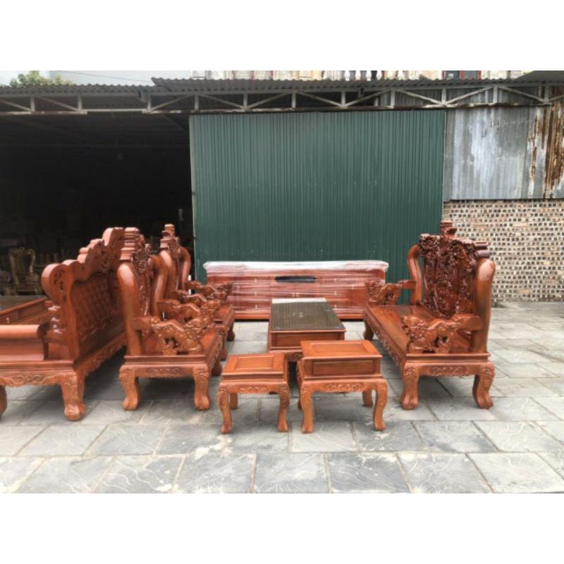 Bộ bàn ghế mẫu rồng khuỳnh - NỘI THẤT BÌNH LONG 0988-352-210