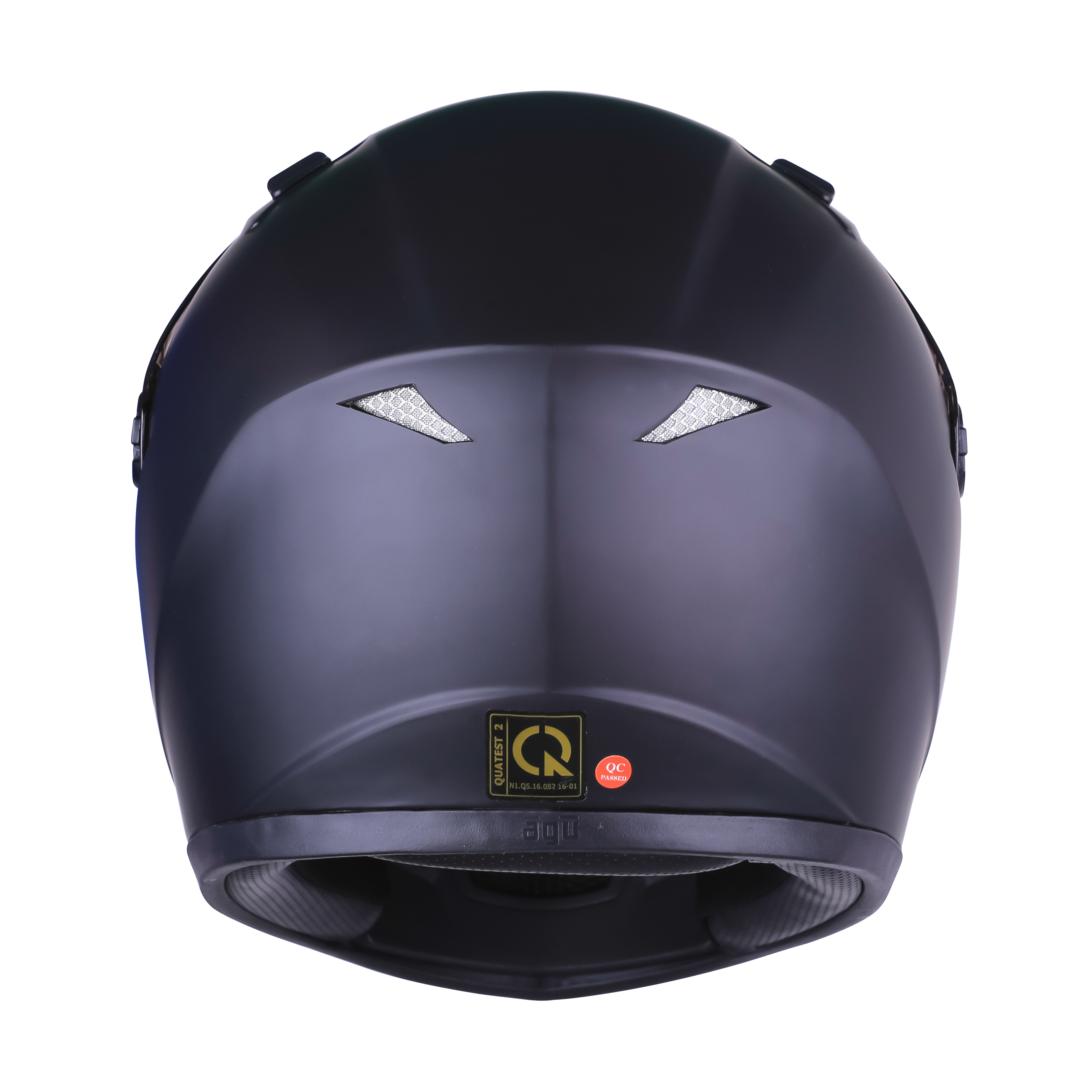 Mũ Bảo Hiềm Fullface Agu - Đen Trơn