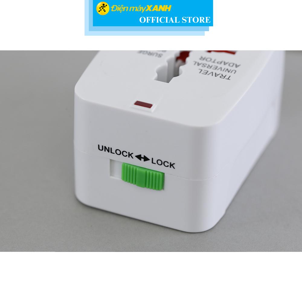 Adapter du lịch Điện Quang TV-01 - Hàng Chính Hãng