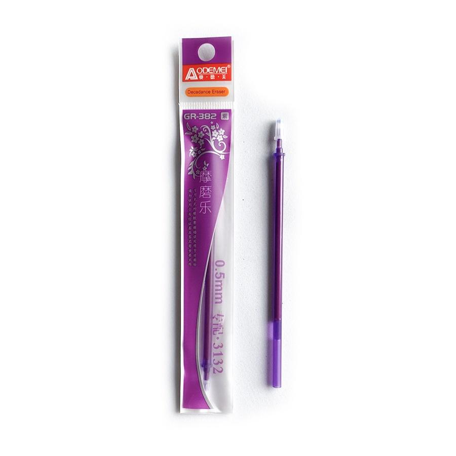20 Ruột Bút Nước TÍM Xóa Được GR382 - Ngòi 0.5mm