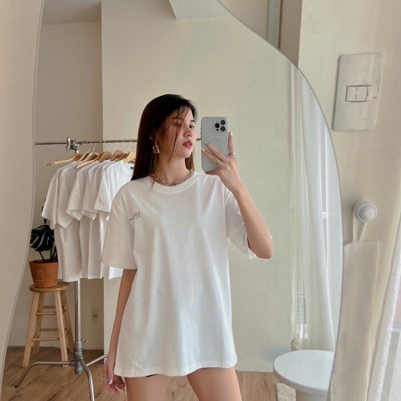 Áo thun ALTHOUGH form unisex, chất vải Cotton 100% thoáng mát, mềm mịn