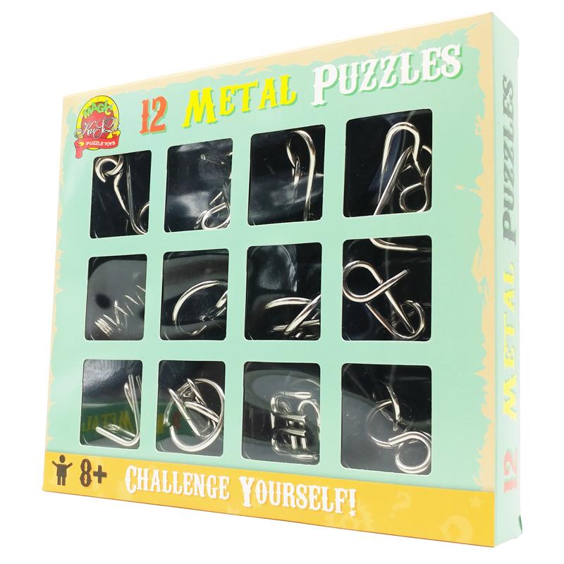 Đồ Chơi Hack Não Khóa IQ - Metal Puzzles 1712 (12 Chi Tiết)