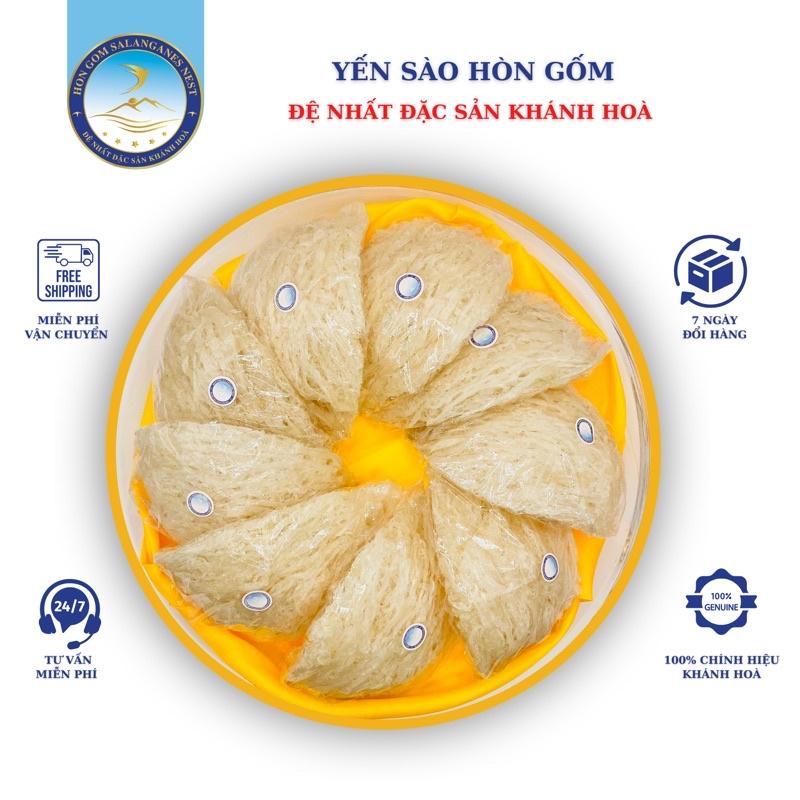 [Hộp 50/100g] Yến Sào Khánh Hoà Tinh Chế Cao Cấp V1 - Yến Sào Hòn Gốm Chính Hiệu Khánh Hoà - HON GOM SANLANGANES NEST