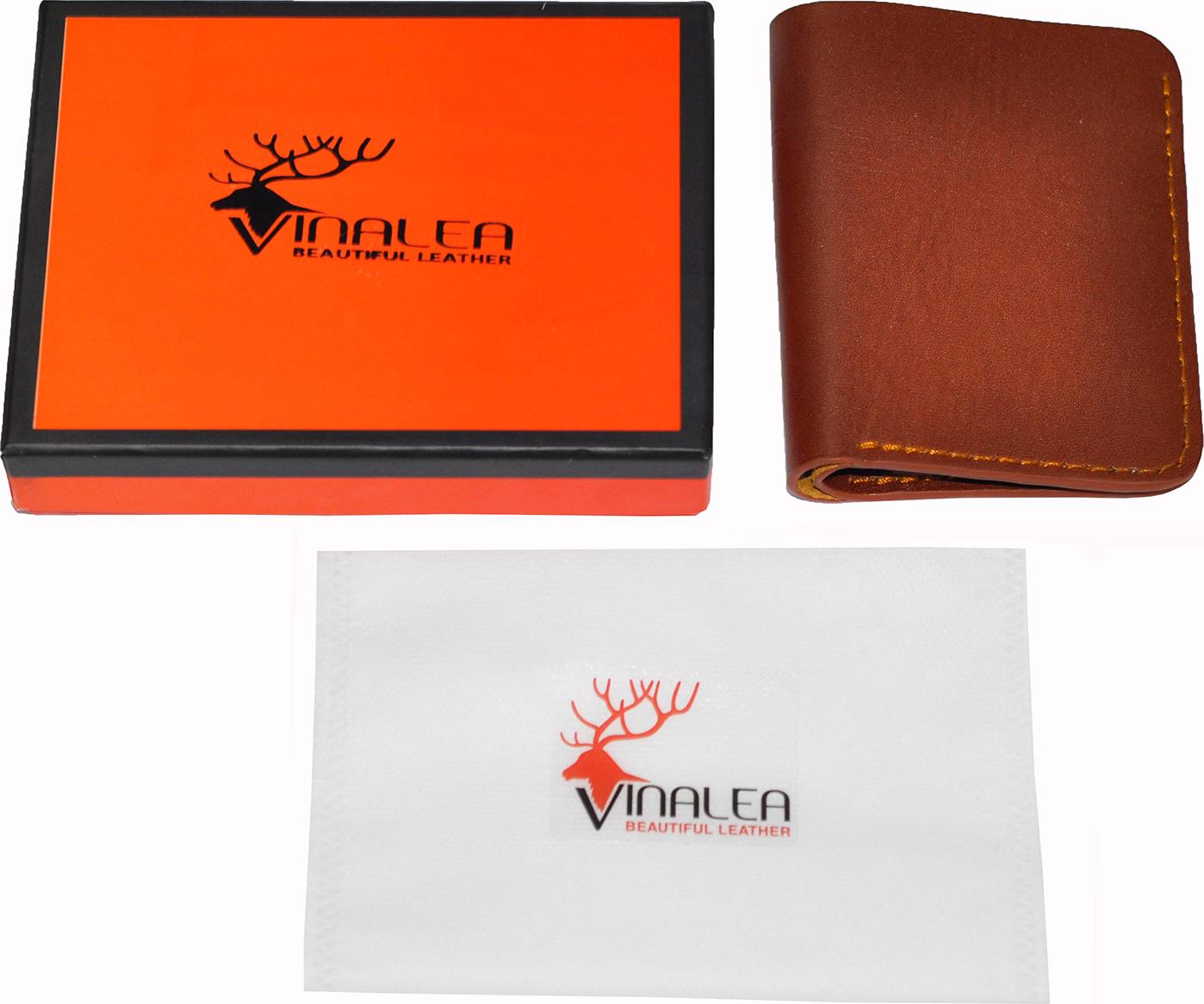 Ví đứng Nam da bò Vinalea VND0002D