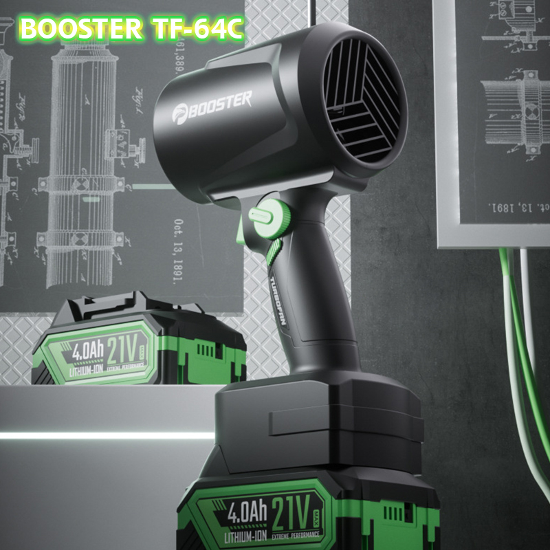 Máy thổi bụi cầm tay pin sạc công suất lớn Booster Boluojun TF-64C