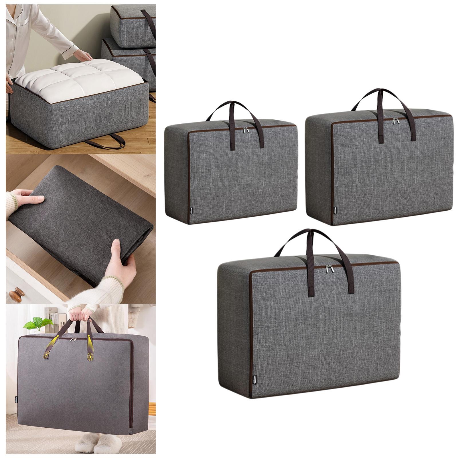 Blanket Clothes Organizer Foldable Storage Cubes for Clothes Sweater Bedroom