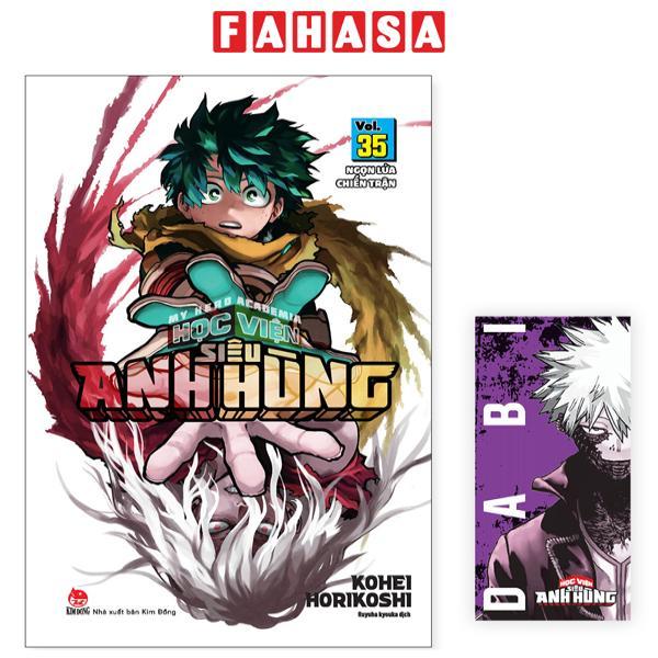 My Hero Academia - Học Viện Siêu Anh Hùng - Tập 35: Ngọn Lửa Chiến Trận - Tặng Kèm Bookmark Nhân Vật