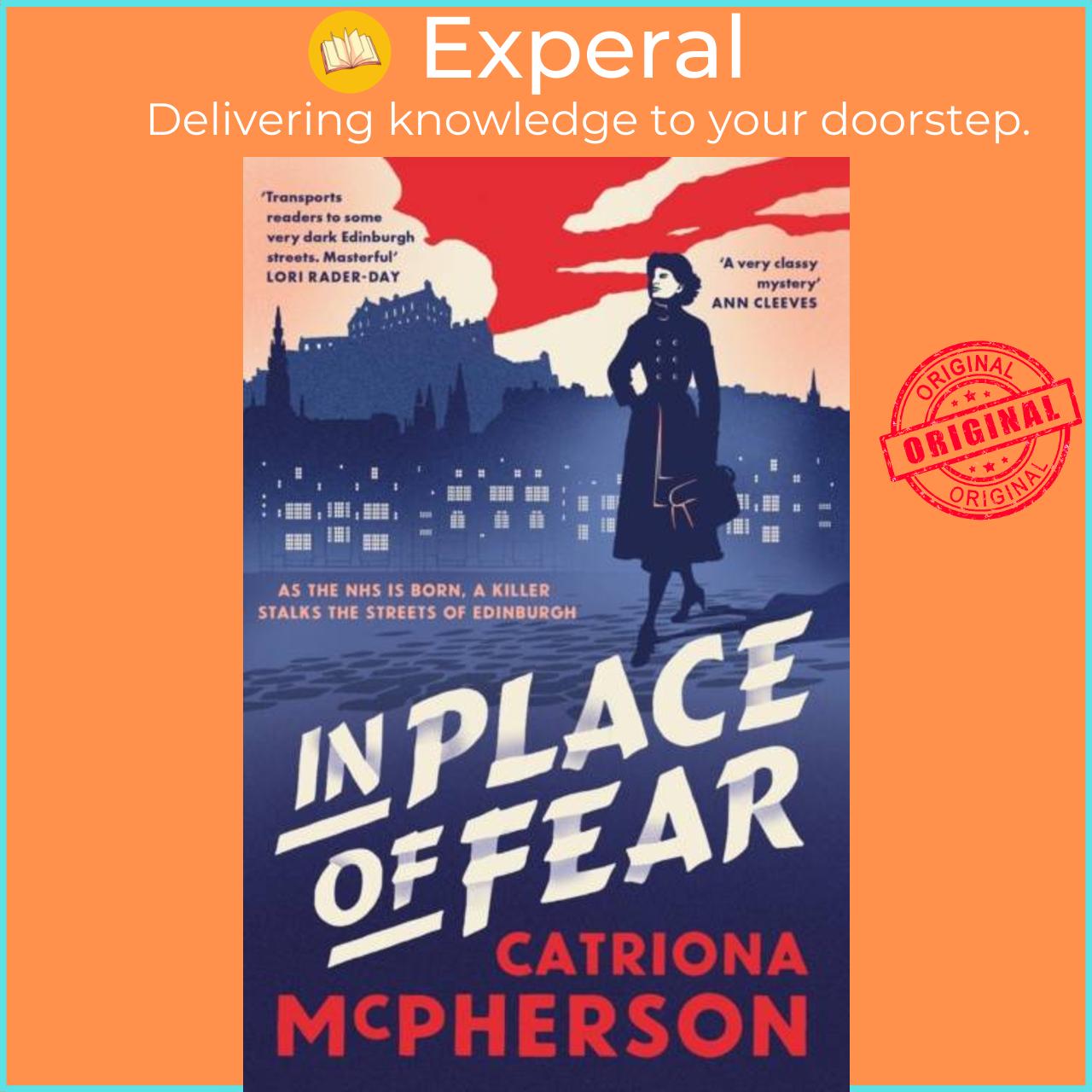 Sách - In Place of Fear - A gripping 2023 medical murder mystery crime thr by Catriona McPherson (UK edition, paperback)