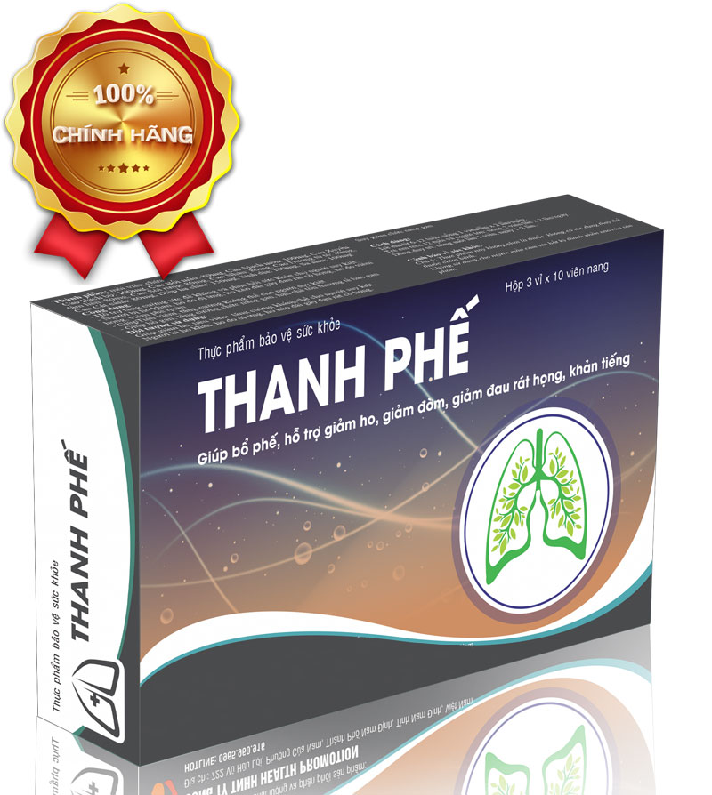 Thanh Phế - Giúp bổ phế, hỗ trợ giảm ho, giảm đờm, đau rát họng, khản tiếng, tăng cường sức khoẻ cho bệnh nhân lao,