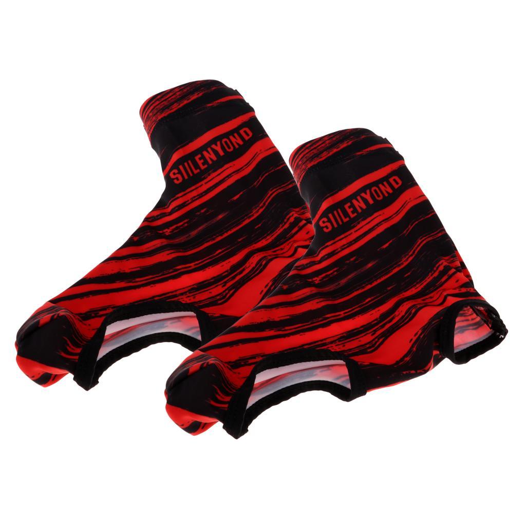 Windproof Bike Cycling Shoe Covers Winter Biking Zipper Overshoes