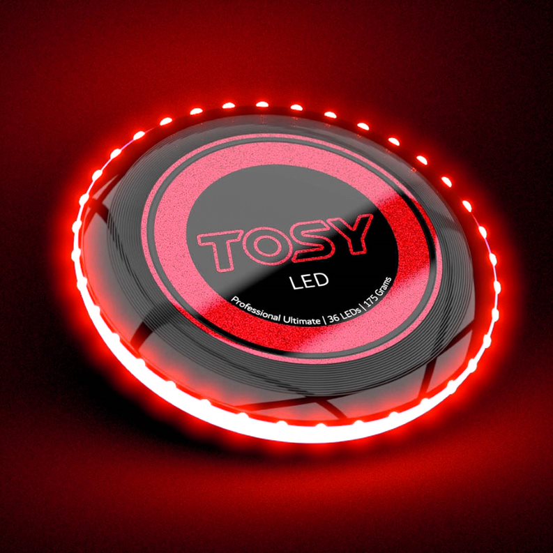 Đĩa ném TOSY Ultimate Disc - 36 LEDs Đỏ