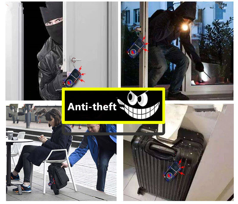 Máy Dò Phát Hiện Camera, Còi Báo Đ.ộng Chống Tr.ộm, Dò Ti.ền Giấy Cao Cấp K300. K300 Portable Hidden Camera Detector Anti Spy Detector Mini Pinhole Camera Finder Anti-theft Alarm Compass