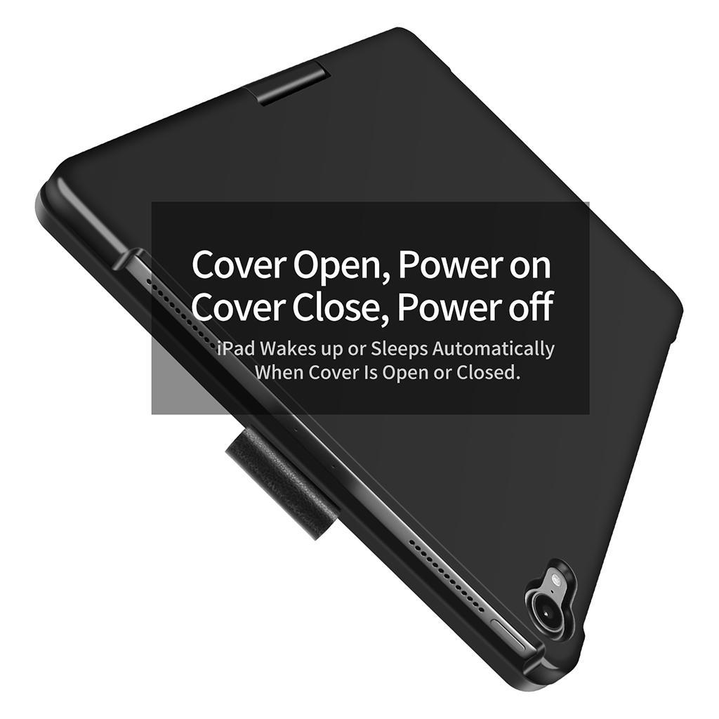 Detachable wireless keyboard cover, protective film black