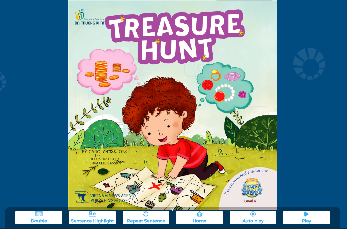 [E-BOOK] i-Learn Smart Start Grade 4 Truyện đọc - Treasure Hunt