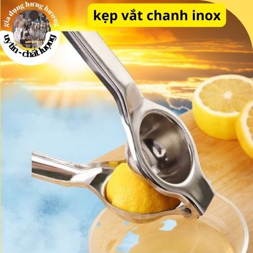Dụng cụ vắt chanh inox