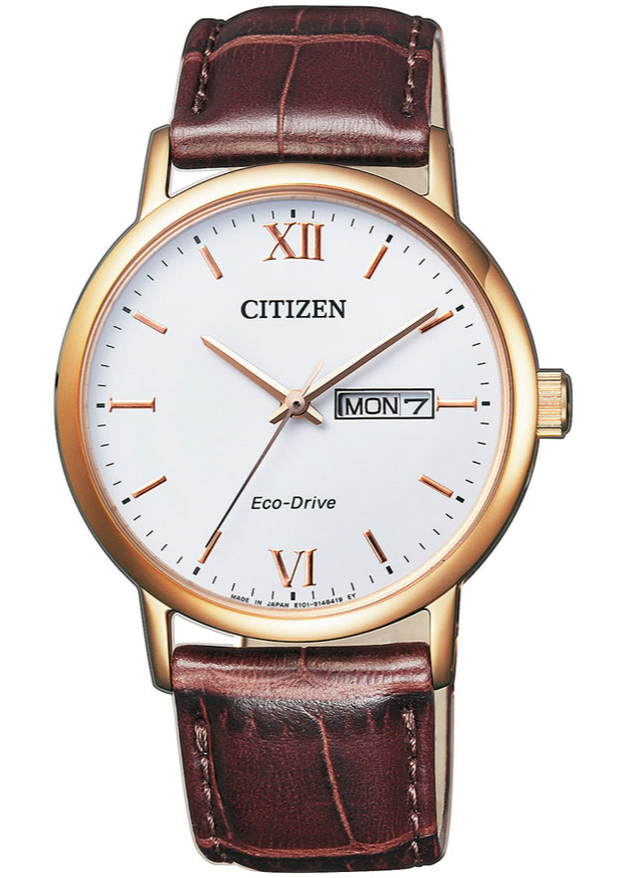 Đồng Hồ Nam Citizen Dây Da BM9012-02A - Mặt Trắng (Sapphire)