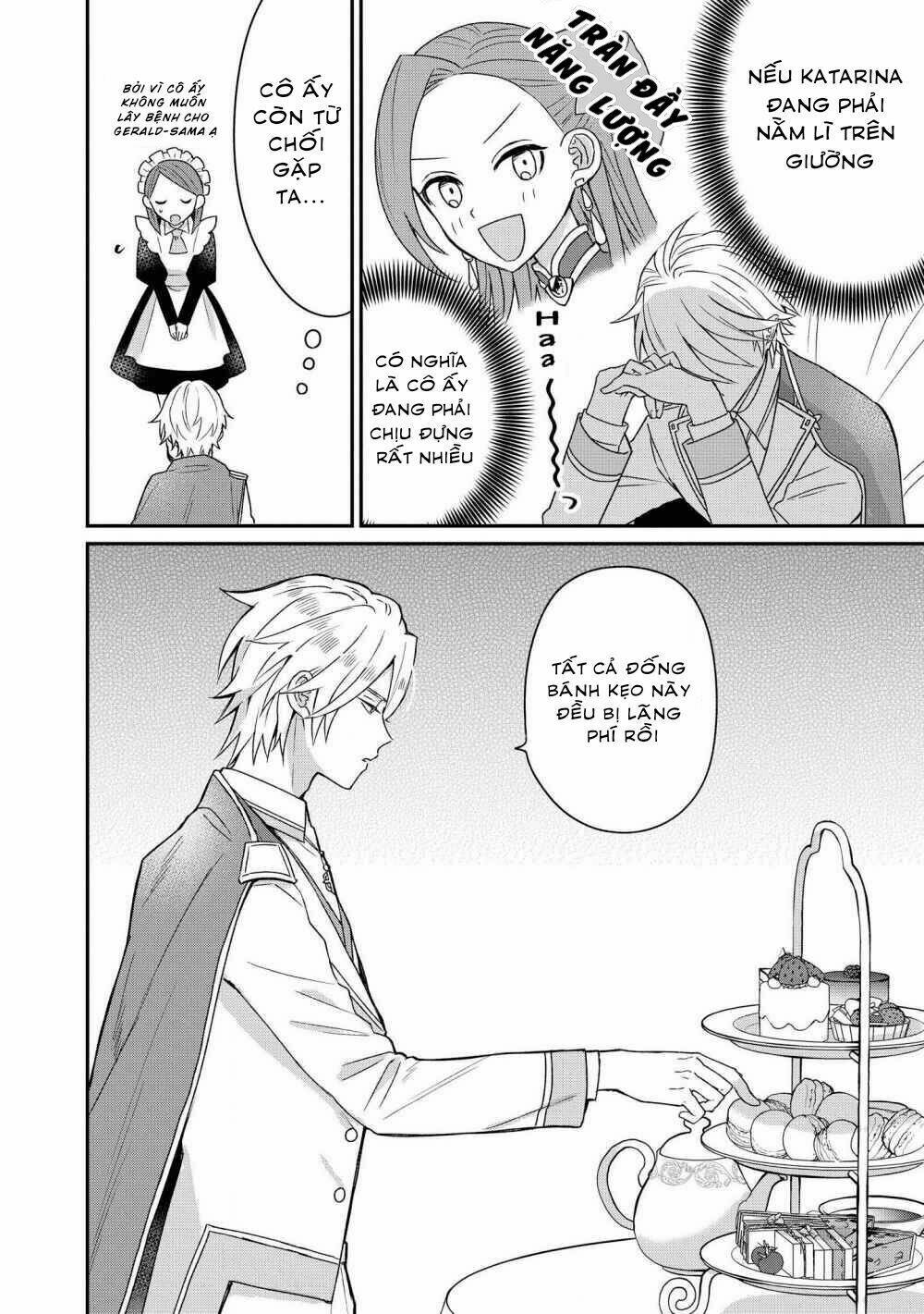 ngoại truyện sau khi được tái sinh, tôi bị kéo vào game otome với vai trò nữ ác nhân chapter 2 6