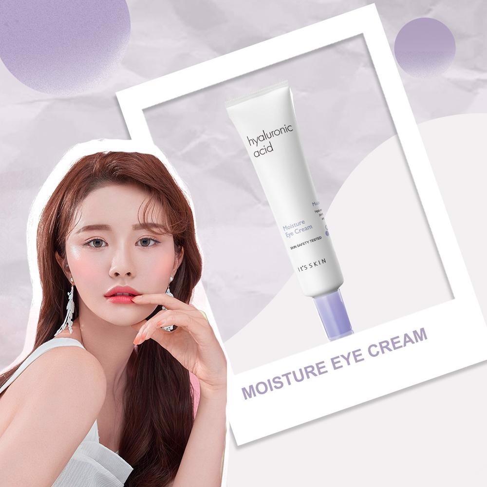 Kem dưỡng mắt cấp ẩm sâu cho mắt It's Skin Hyaluronic Acid Moisture Eye Cream Hàn Quốc 25ml