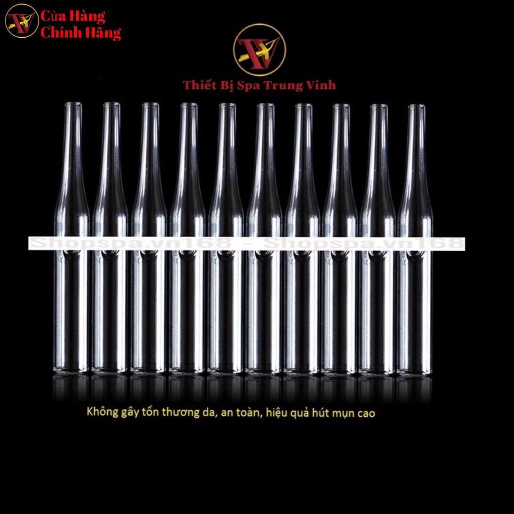 Ống Hút Mụn Thủy Tinh, Combo 10 Ống, Dành Cho Máy 5in1 , Máy Hút Mụn ALKTO