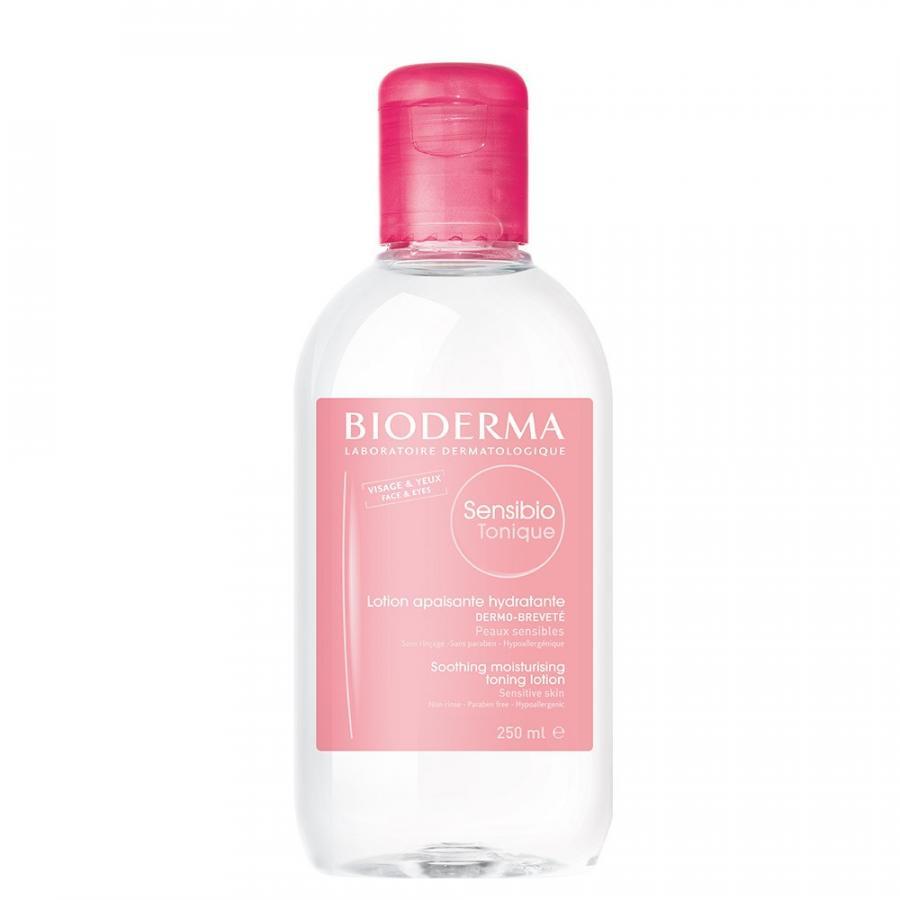 Nước hoa hồng dưỡng ẩm dành cho da nhạy cảm BIODERMA Sensibio Tonique 250ml