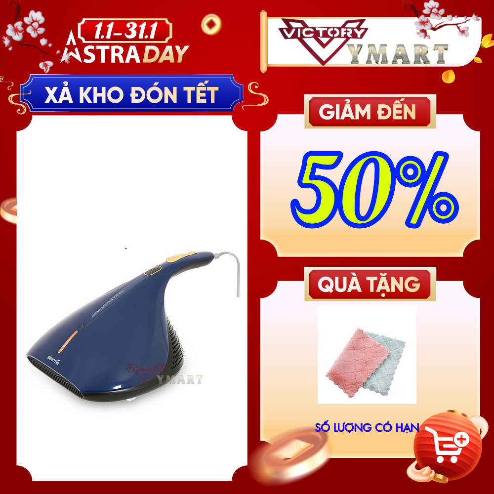 Máy Hút Bụi Giường Nệm Diệt Khuẩn UV Deerma DEM-CM818 - Hàng Chính Hãng