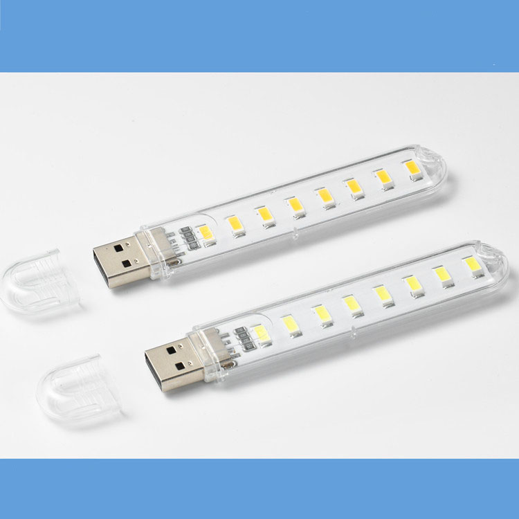 Bộ 3 Thanh Đèn LED Mini Siêu Sáng Cắm Cổng USB