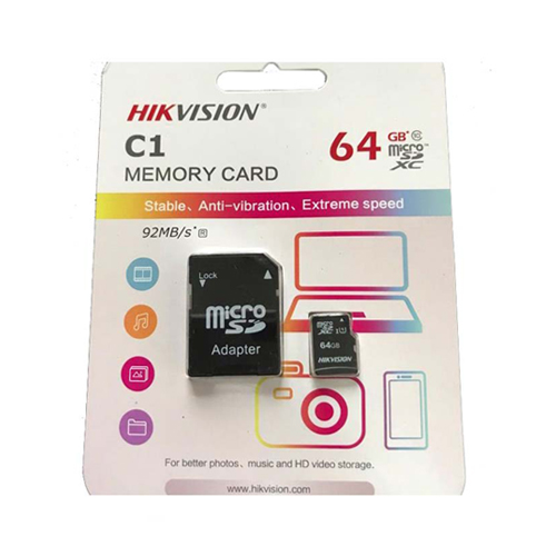 Thẻ Nhớ Hikvision 64GB Chuyên Cho Camera Class 10 - Hàng Chính hãng