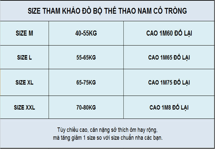 Bá» Äá» thá» thao nam thu Äông TDN17