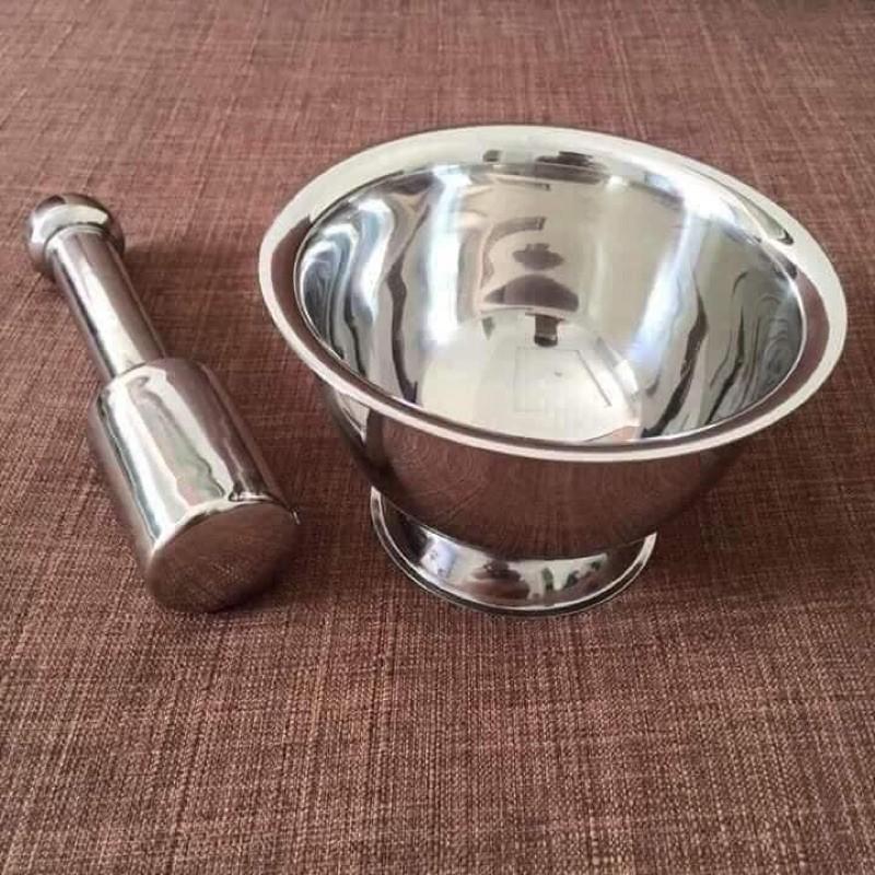 Bộ chày cối inox size to