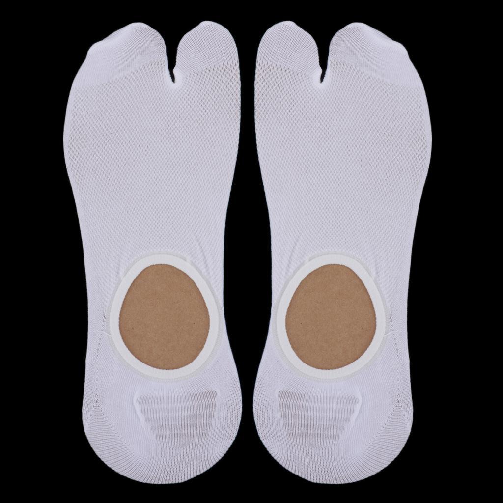 1 Pair Finger Socks Women Sports Socks 2 Fingers Low Cut Cotton Socks Flip Flop Slip