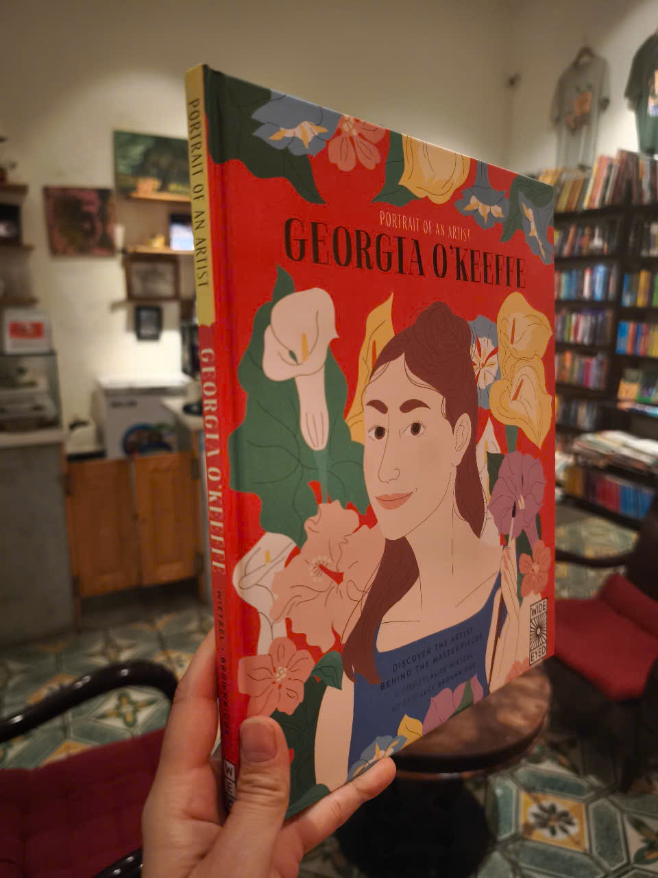 Sách - Portrait of an Artist: Georgia O'Keeffe by Lucy Brownridge - Nonfiction/ Art /Biography in English