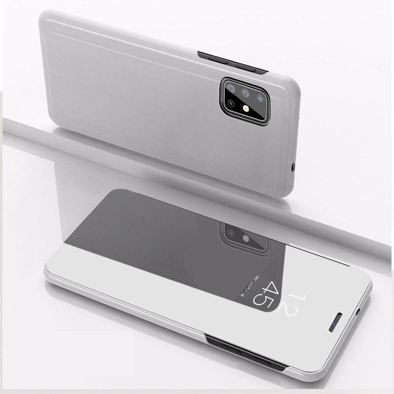 Bao Da Tráng Gương Thời Trang Cho Samsung Galaxy A01 A11 A21 A31 A41 A70E A51 A71 A81 A91