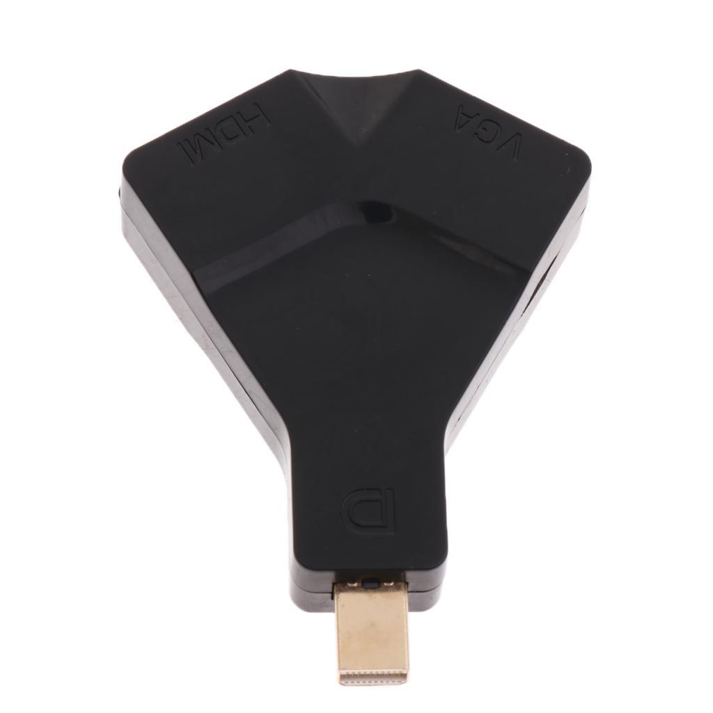 Mini  DP to  VGA Multiport Charge 4Kx2K Adapter Hub