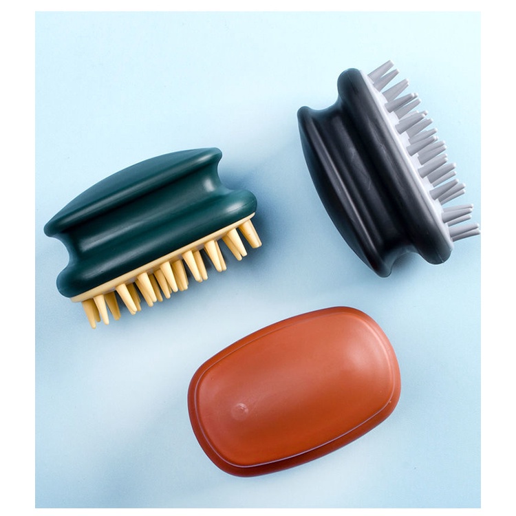 Lược Gội Đầu Massage Silicon - Massage da đầu - Giảm rụng tóc - Kích thích mọc tóc