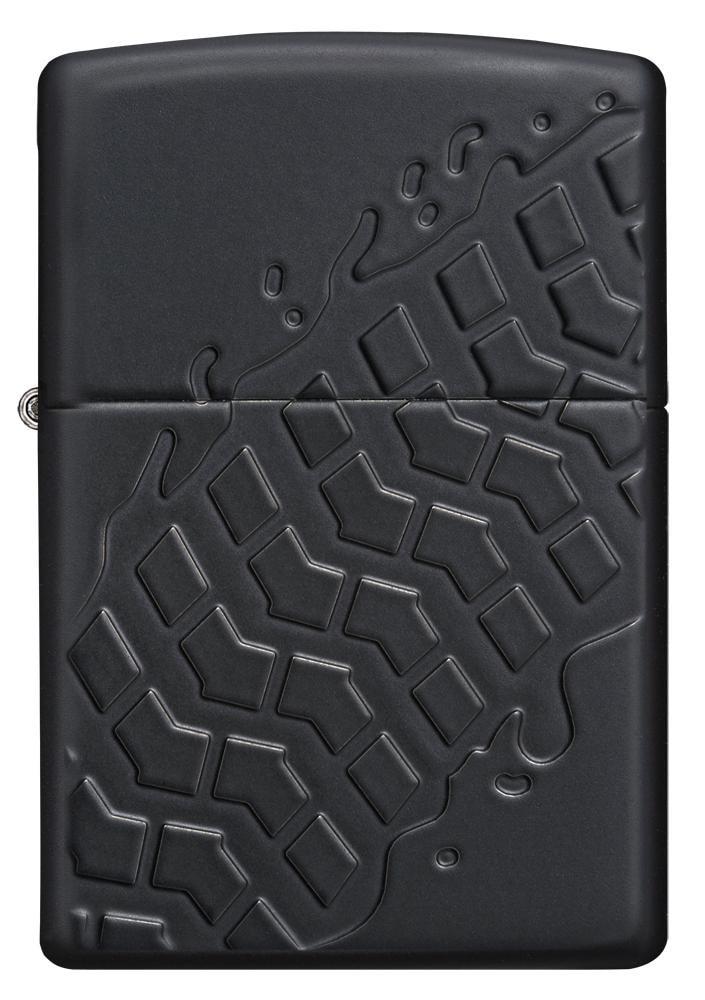 Bật Lửa Zippo Tire Tread Black Matte Armor 28966