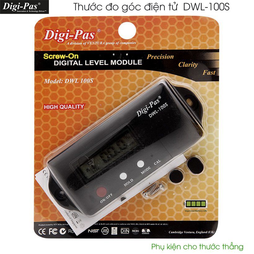 Thước đo góc điện tử Digi-Pas DWL-100S