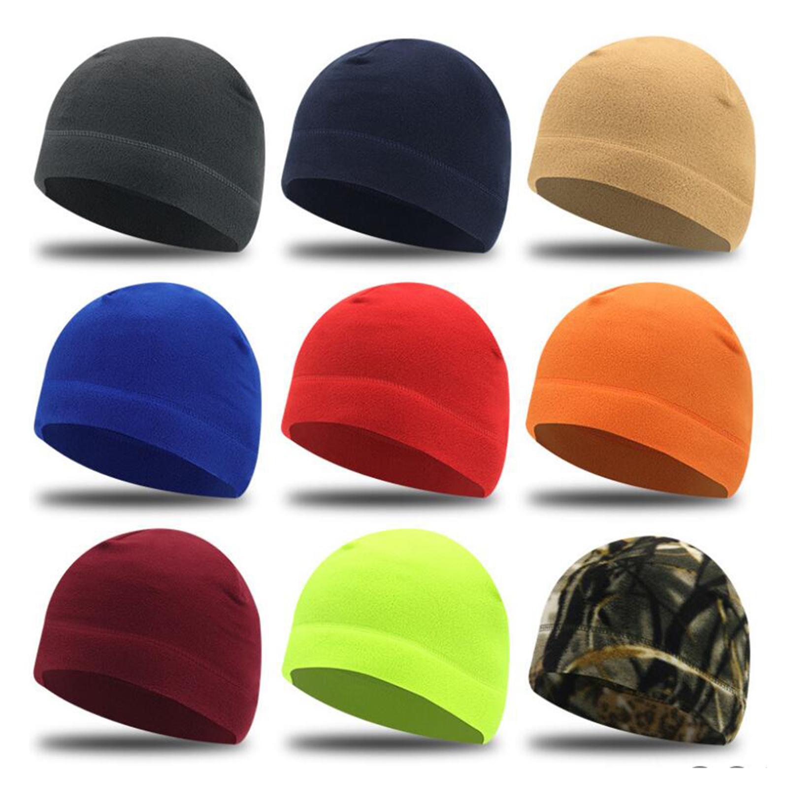 Windproof Skull Hat Men Lightweight Winter Beanie for Basketball Hiking