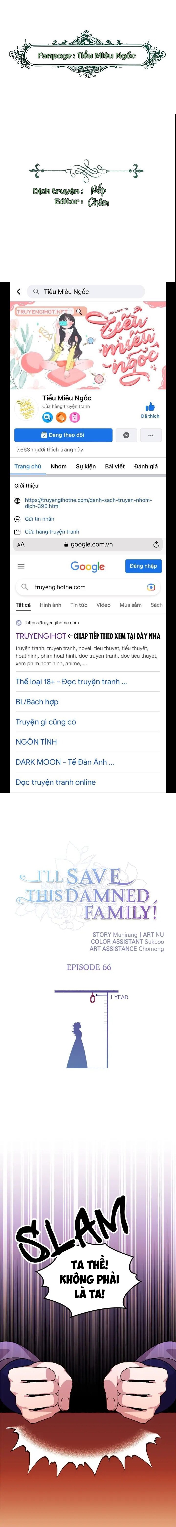 tôi sẽ cứu lấy gia tộc sắp sụp đổ chapter 66 1