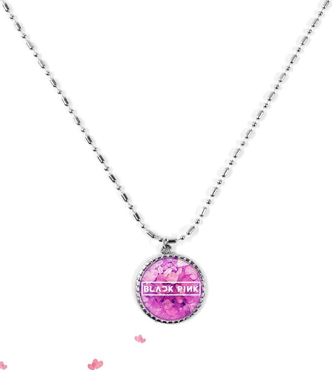 Dây chuyền vòng cổ BLACK PINK mặt tròn