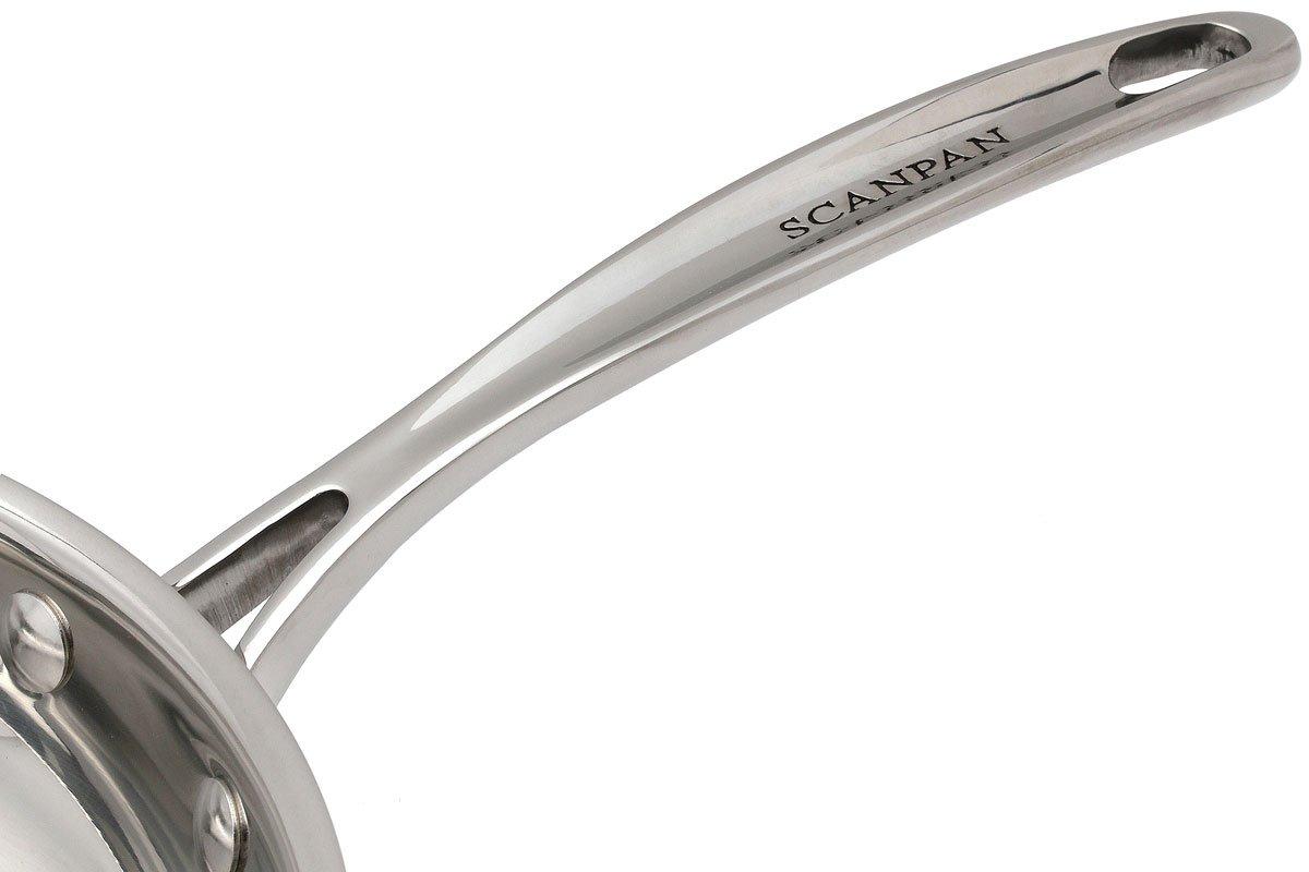 Chảo inox đáy từ cao cấp Scanpan Fusion5 26cm 74002600, inox 18/10 an toàn cho sức khỏe, tay cầm chống nóng, dung an toàn cho máy rửa bát, hàng chính hãng