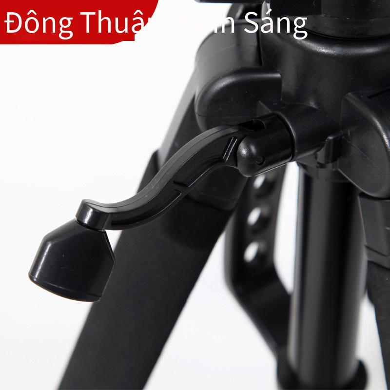 Vận Chuyển Nhanh 3600 Chân Máy 1.7M Chân Máy Chụp Ảnh Du Lịch Máy Ảnh SLR Chuyên Nghiệp Di Động Giá Đỡ Chảo Nghiêng Phụ Kiện