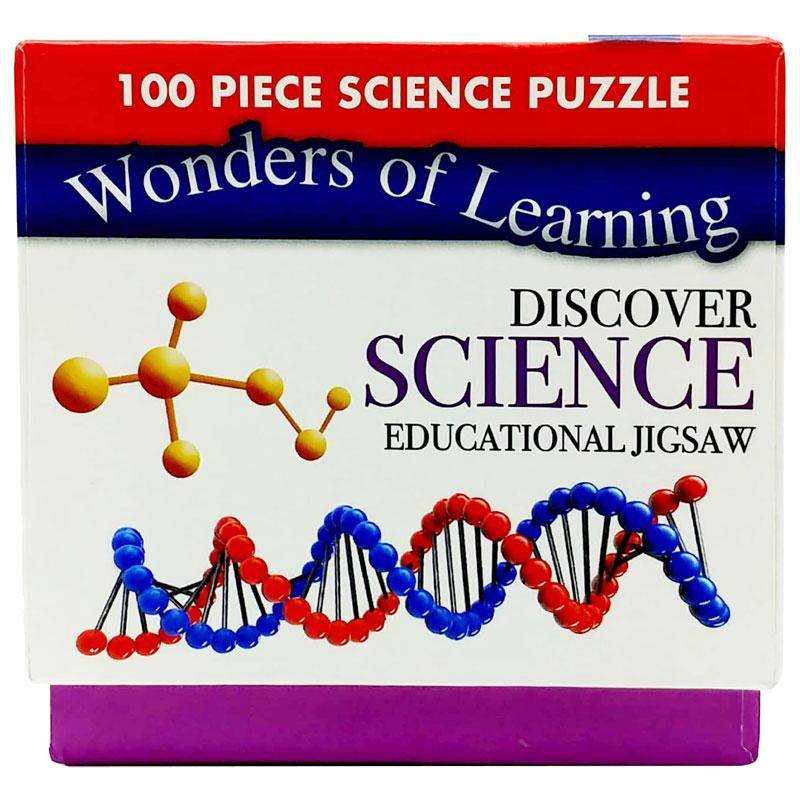 Wonders Of Learning - 100 Piece Cube Jigsaw Puzzle - Science - Periodic Table Of The Elements