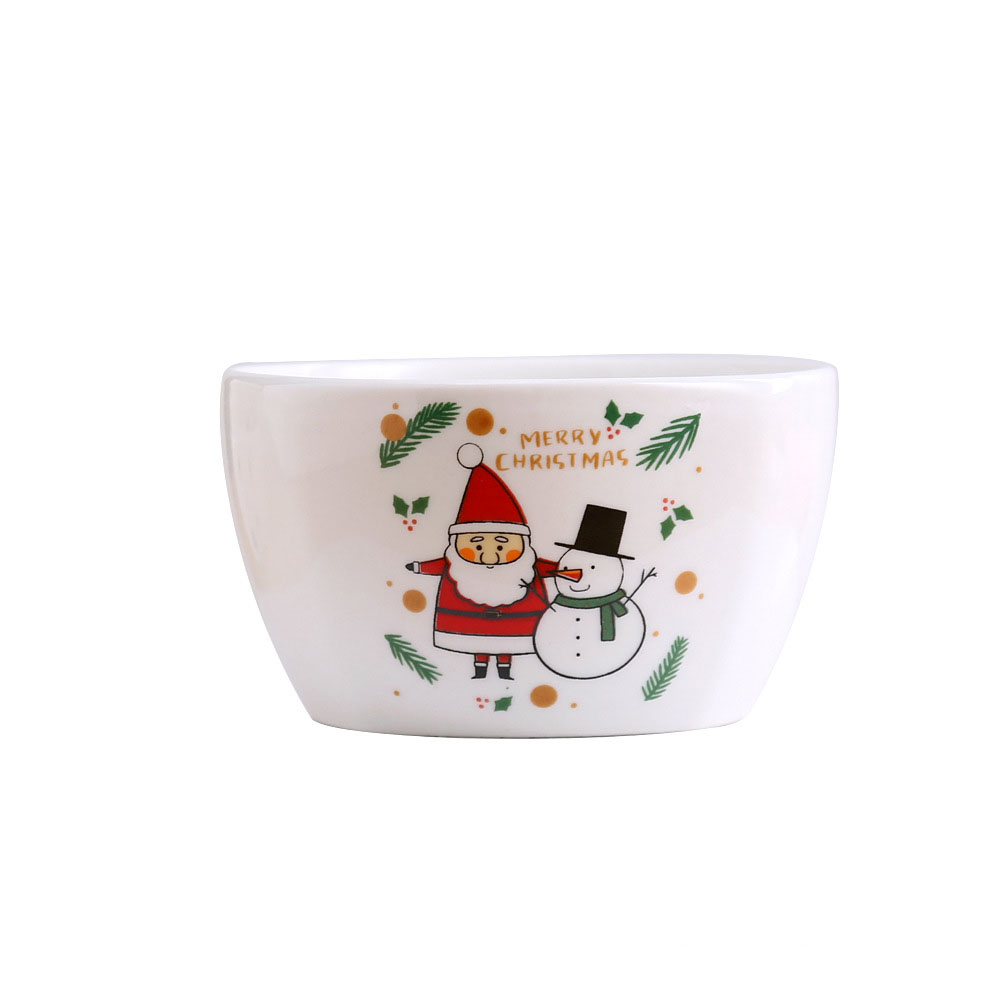 Bộ chén dĩa họa tiết Giáng Sinh Christmas