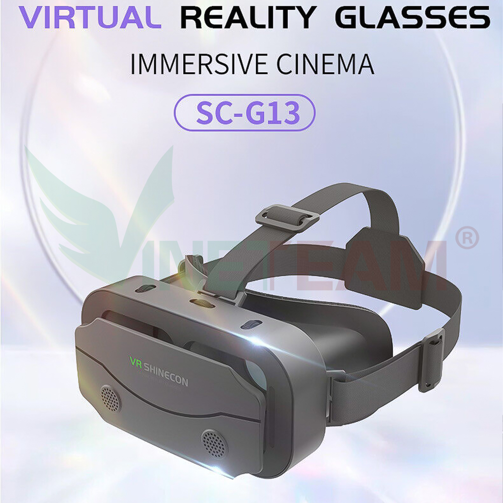 Kính Thực Tế Ảo 3D VR Shinecon G13 Dành Cho Điện Thoại Thông Minh 4.7-7.2 Inch - Hàng Chính Hãng