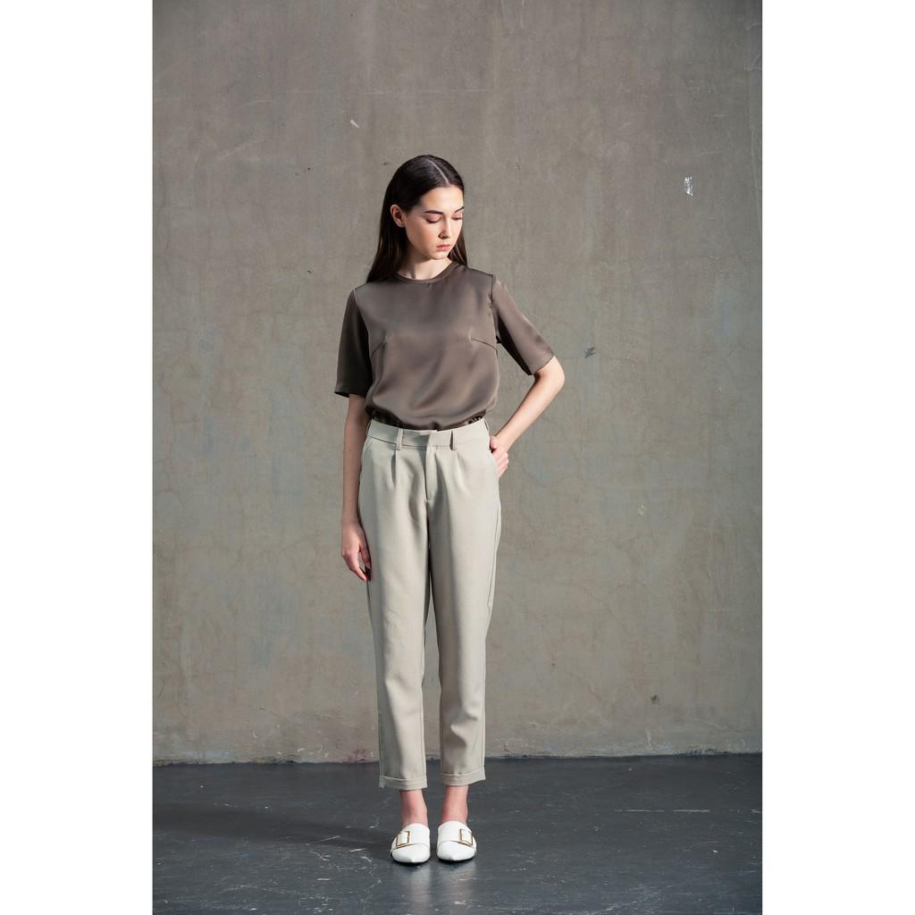 Quần dài nữ Callia ống suông Baggy