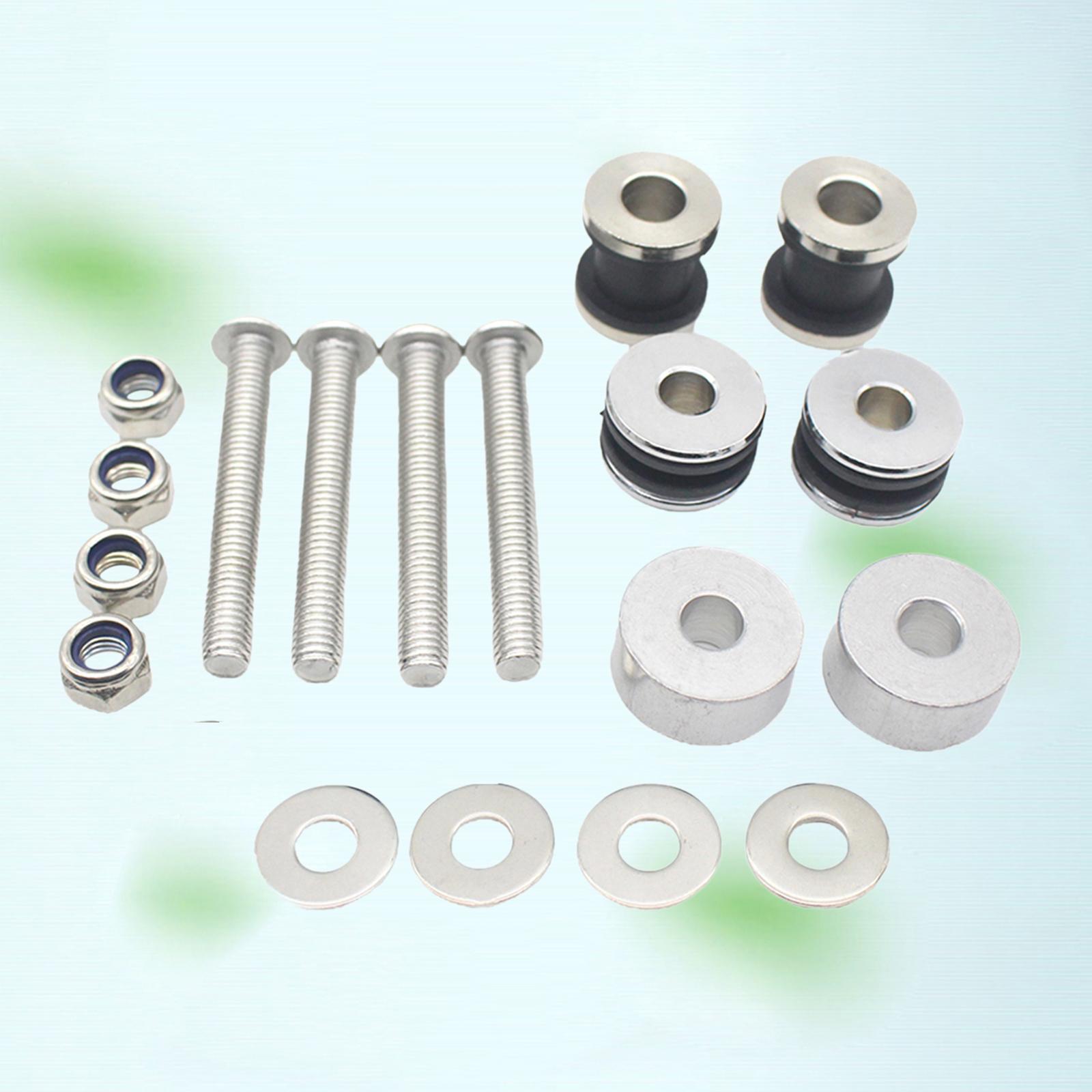Motorcycle Docking Hardware Kit Sissy Bar for FXSTSB FXSTC FLSTN Acc