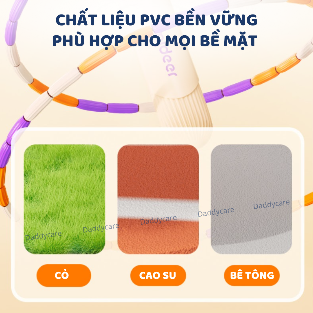 Dây nhảy thể dục vận động cho bé Mideer Soft Beaded Jump Rope