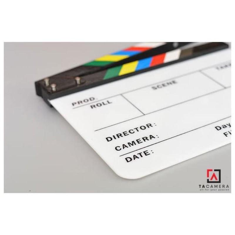 Bảng đạo diễn clapper board cao cấp Acrylic