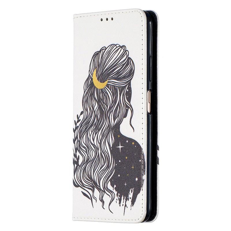 Ốp điện thoại da nắp lật họa tiết hoa cho Xiaomi Mi 10T Pro 5G 10T Lite Redmi 9 9A 9C
