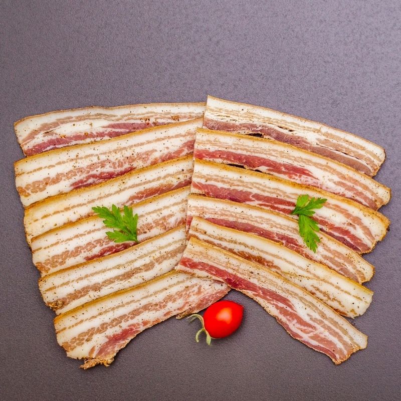 Thịt ba rọi hun khói - 500gr